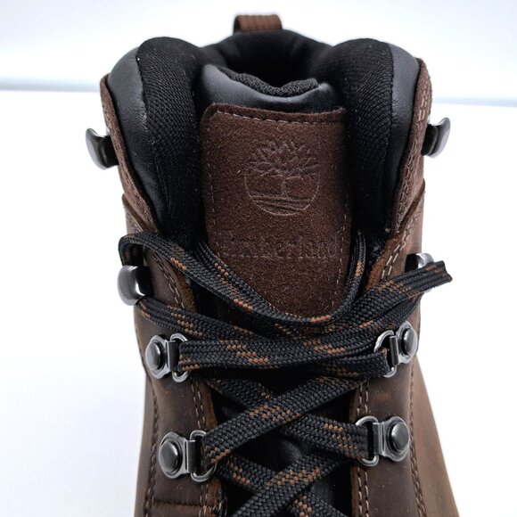 Timberland Men's Flume Mid Waterproof Hiking Boot, Dark Brown - Size 11.5 - Picture 14 of 16